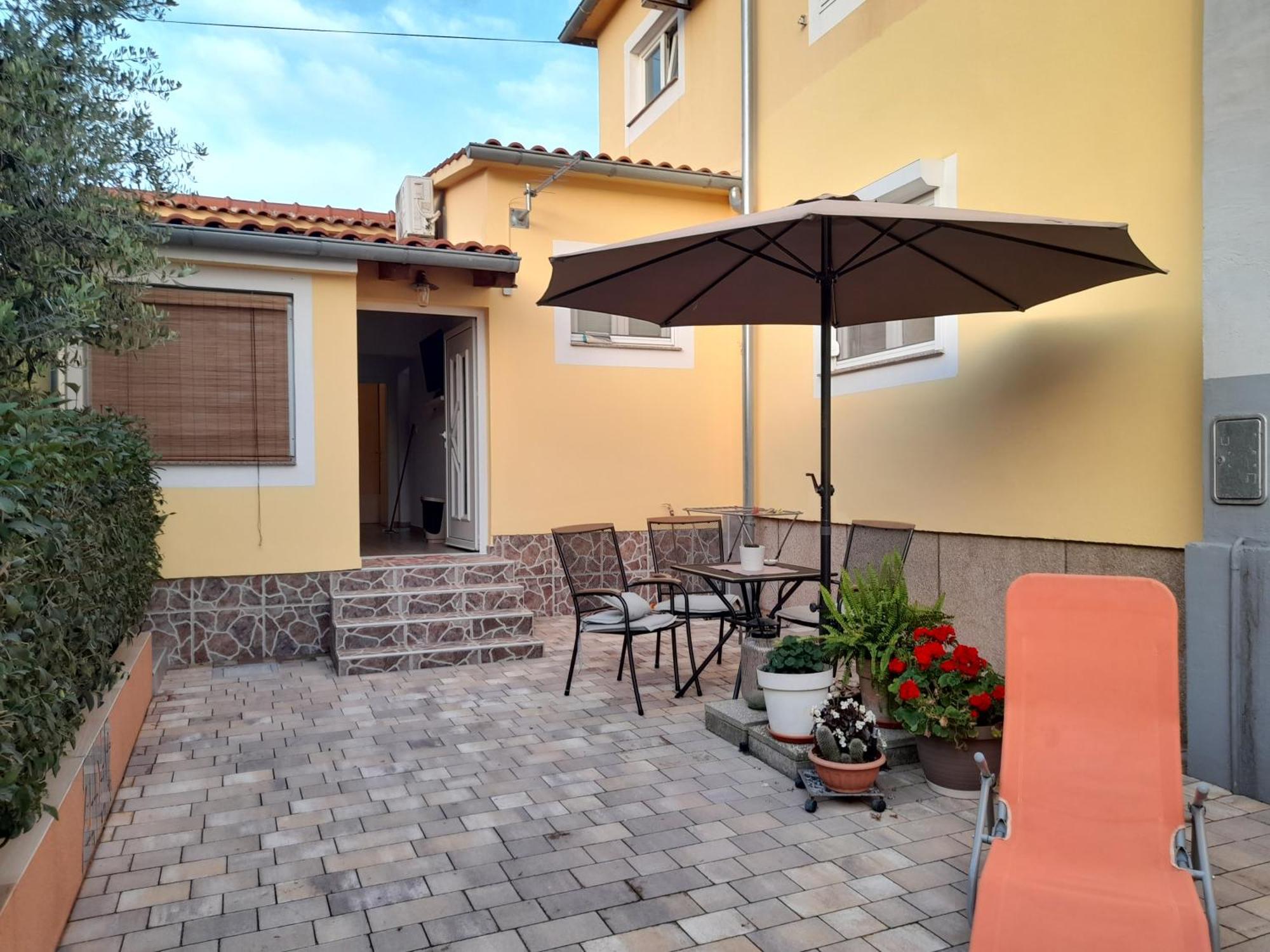 Ferienwohnung Odette Zadar Exterior foto
